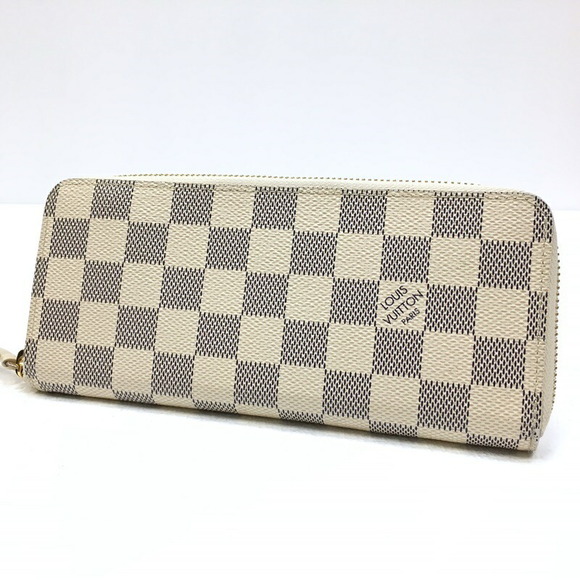 Louis Vuitton Portrait Clearance Long Wallet Damier Azure White - Picture 1 of 14